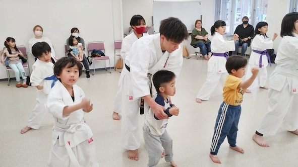 ワンコイン空手の大誠舘子供達がいっぱい！